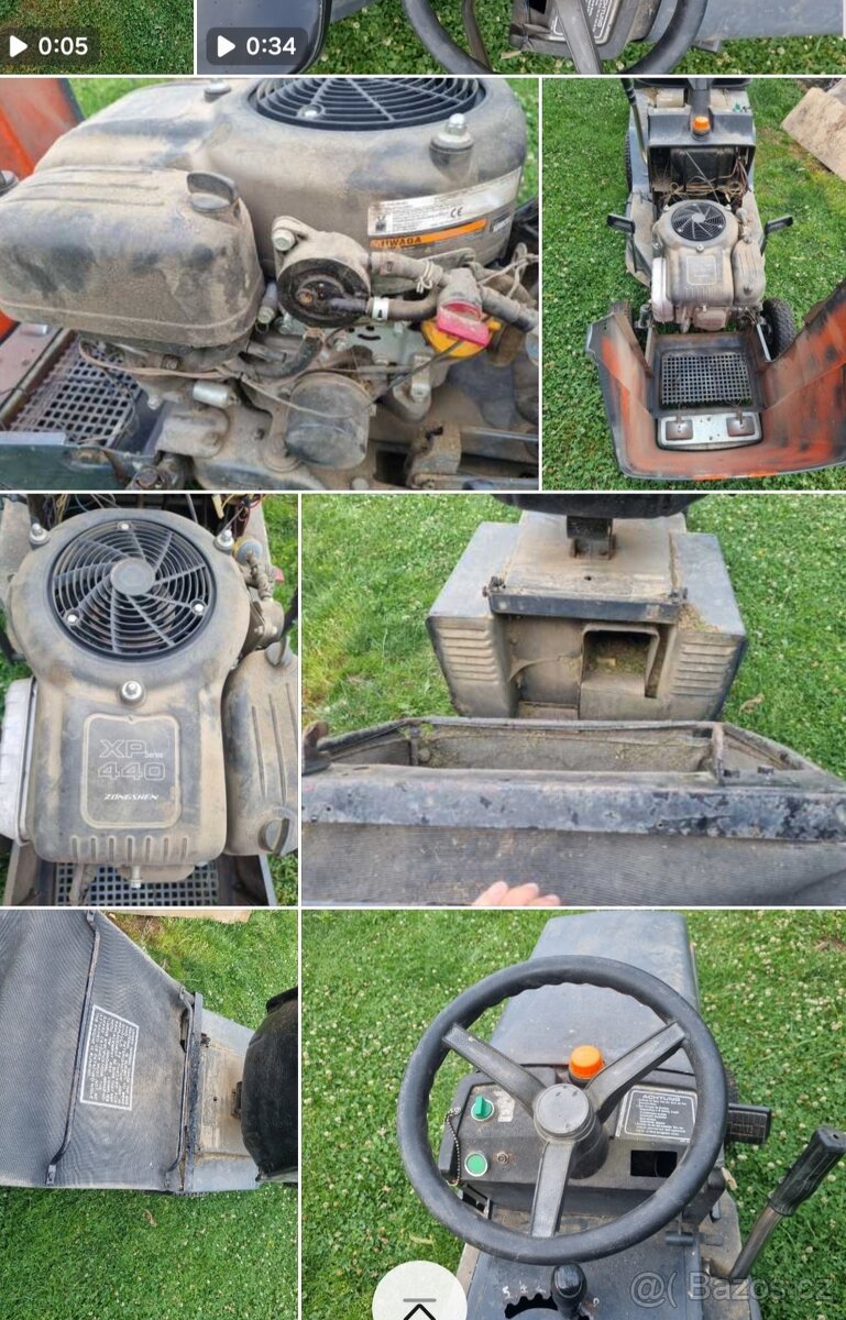Prodám malotraktor sekačka - 2