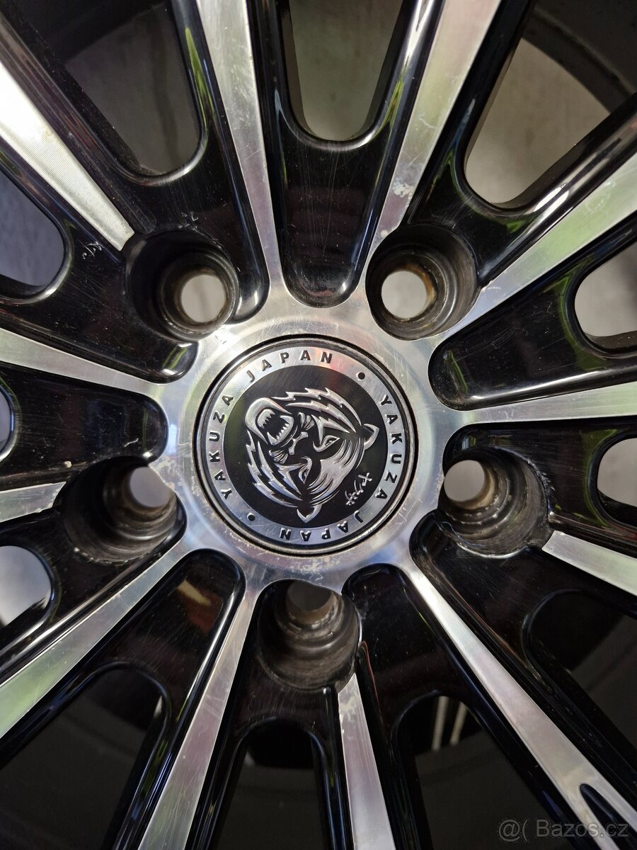 Alu kola Yakuza 5x108 r 17, 7J ET 40 Střed. díra 67mm - 2