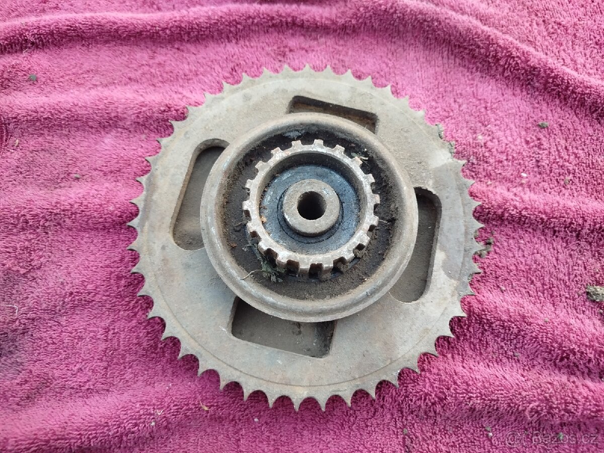 Kývačka Jawa 250 350 rozeta a plech - 2