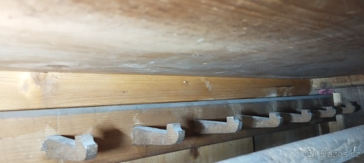 Jednodveřová skříň dýhovaná ořechem, třešeň 2ks - 2