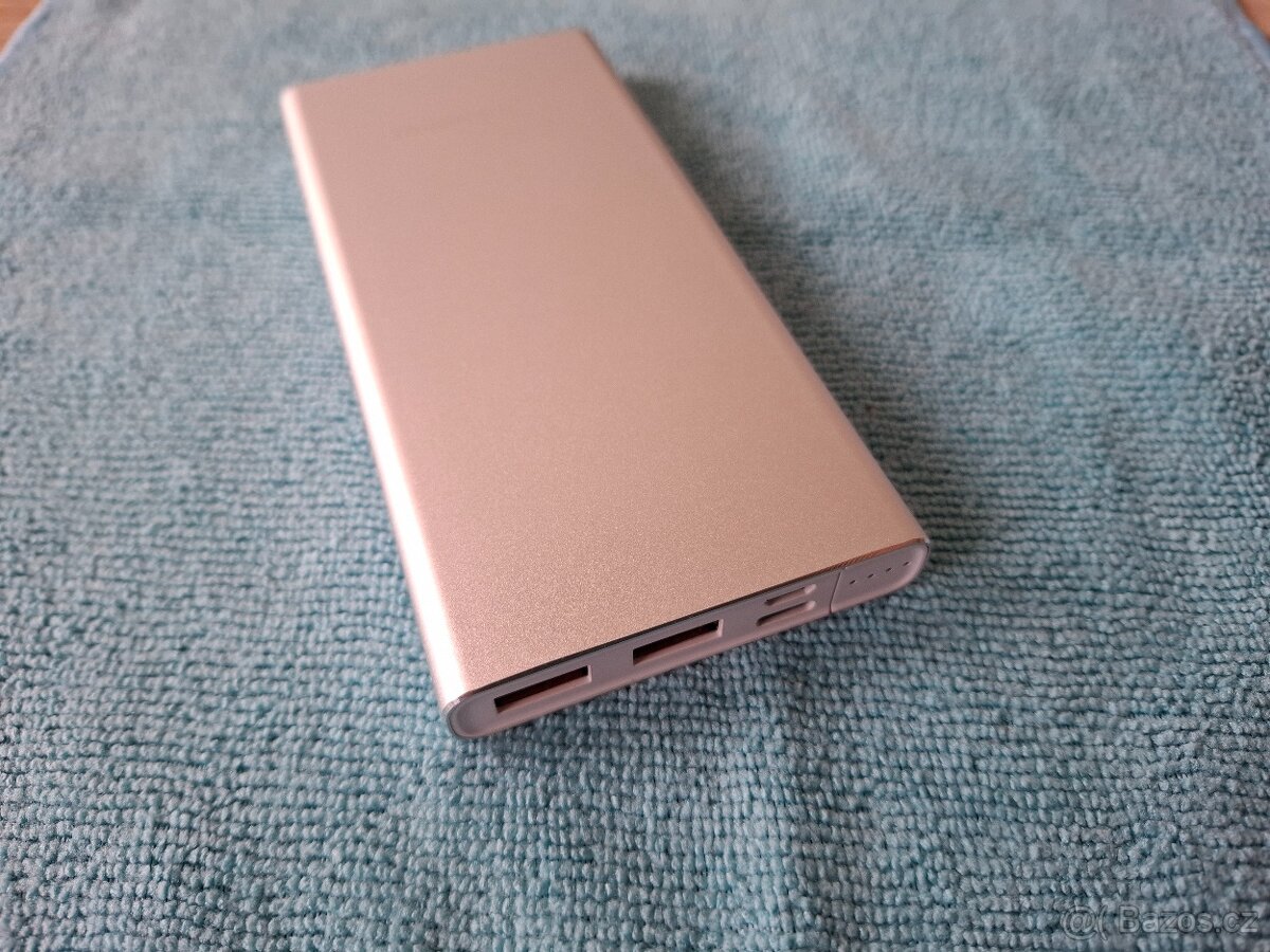 Power Bank METAL 10 000 mAh (ve stříbrné barvě) (powerbanka) - 2