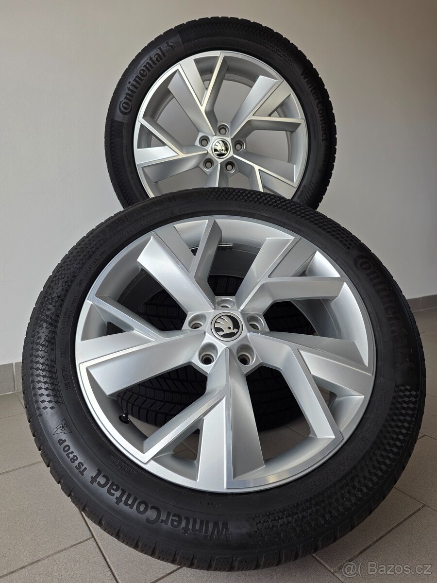 Orig. Skoda Kodiaq - Zimní Continental 235/50/19 - 2