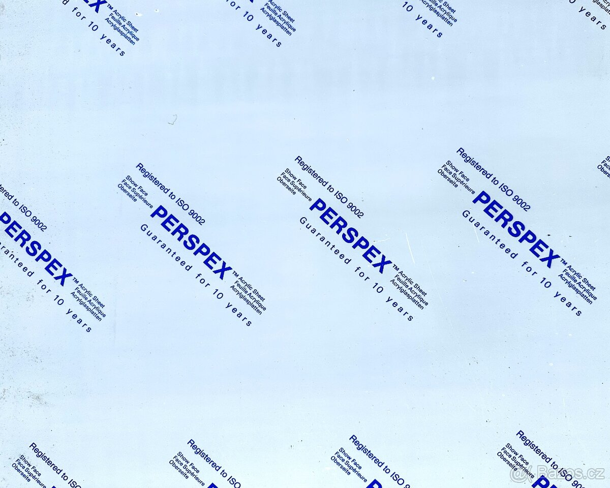 Černý Perspex - Kvalitní Plexisklo - 2