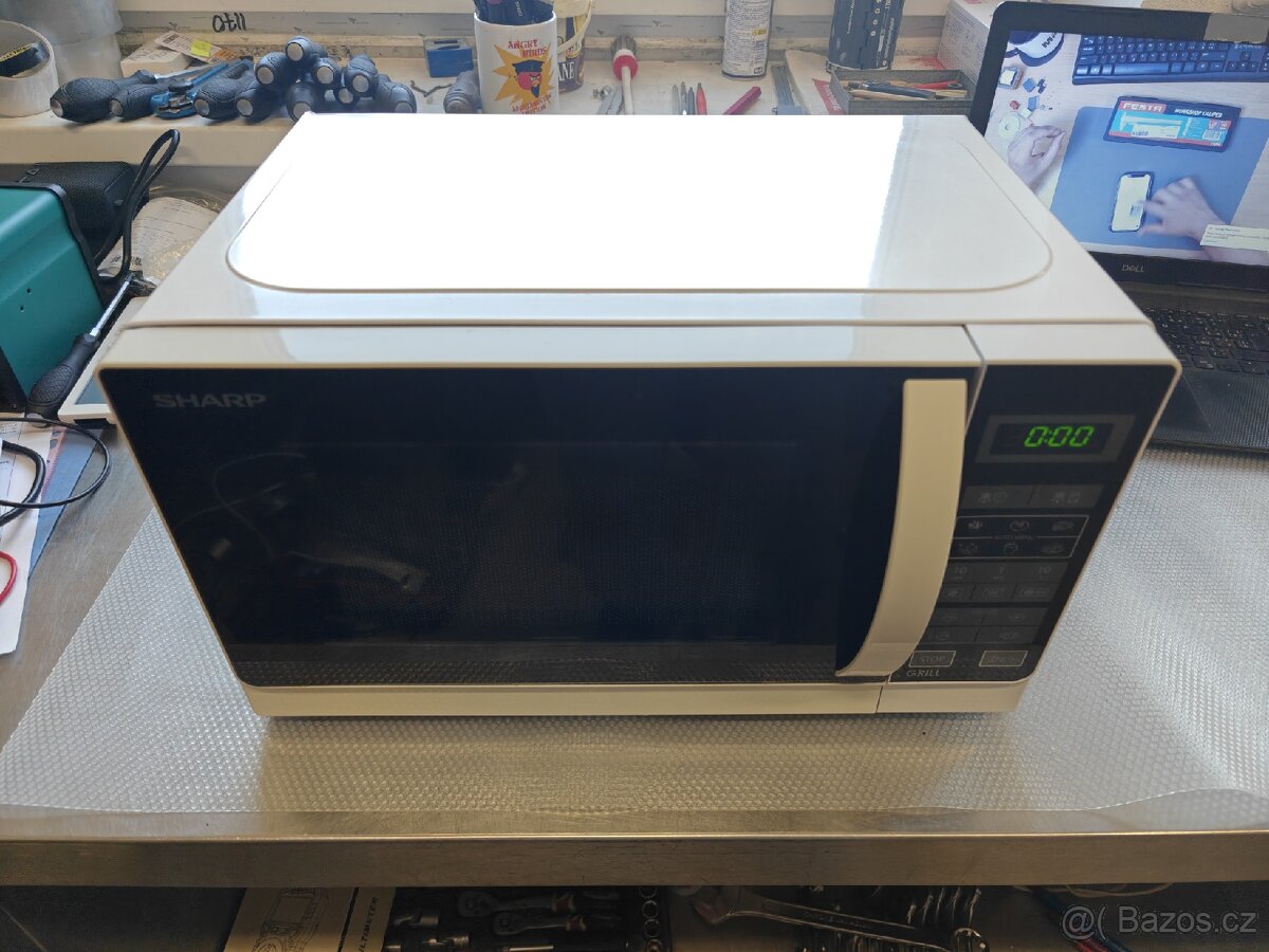 Mikrovlnná trouba Sharp + gril - 2