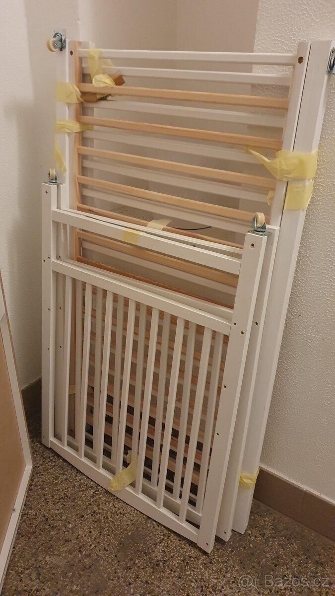 detska postylka Acro s uloznym prostorem a matraci - 2