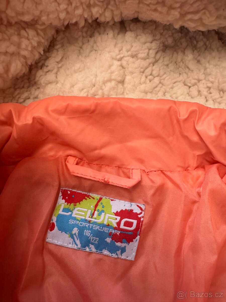 Lewro dívčí prošívaná zimní bunda 116(116/122) - 2