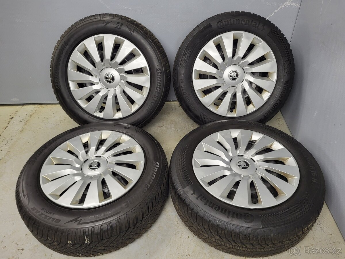Originál 16" Škoda Octavia 4 5x112 zimní - 2