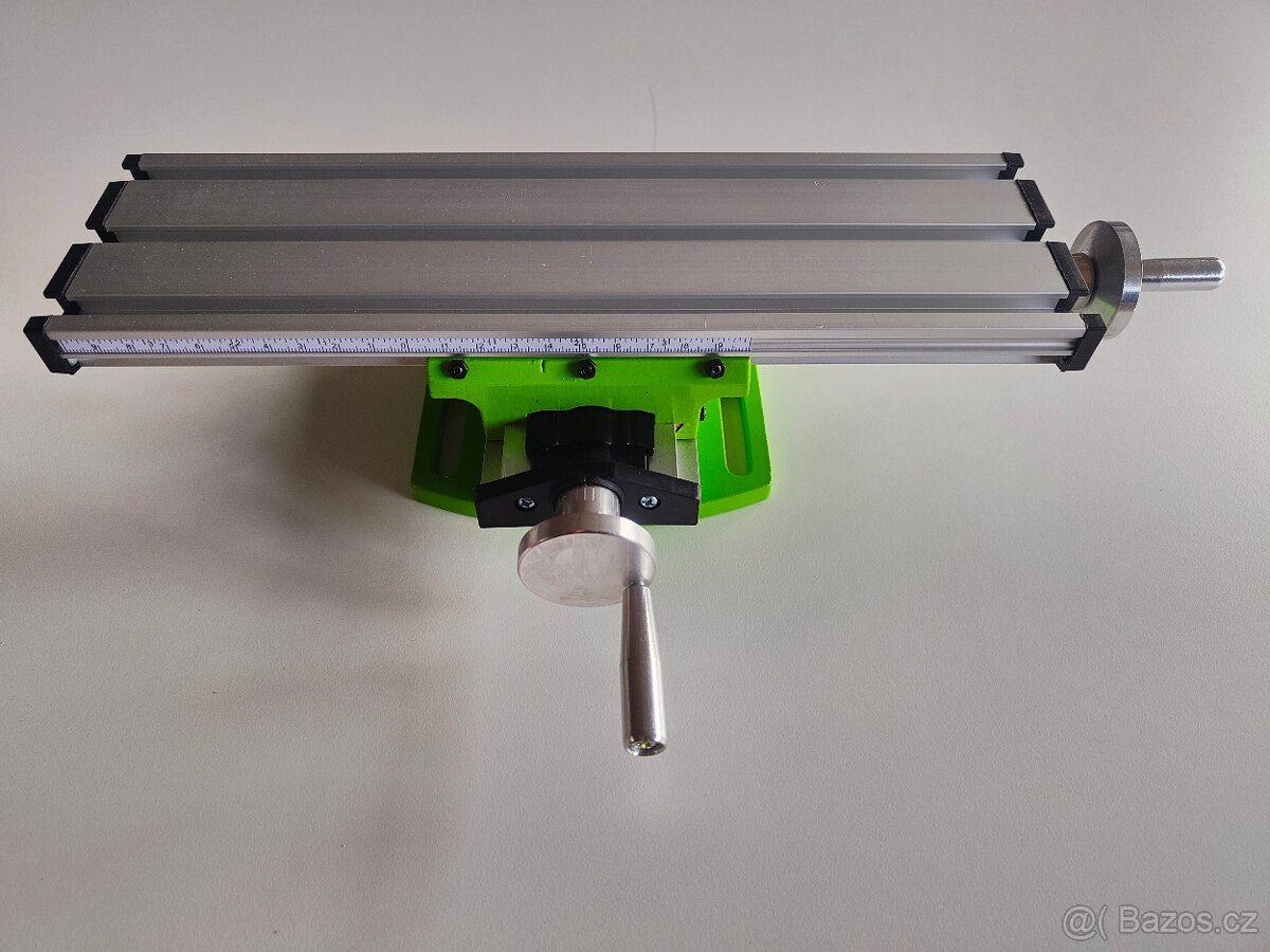 Posuvný křížový stůl s T drážkou pro frézku, vrtačku, frézu - 2