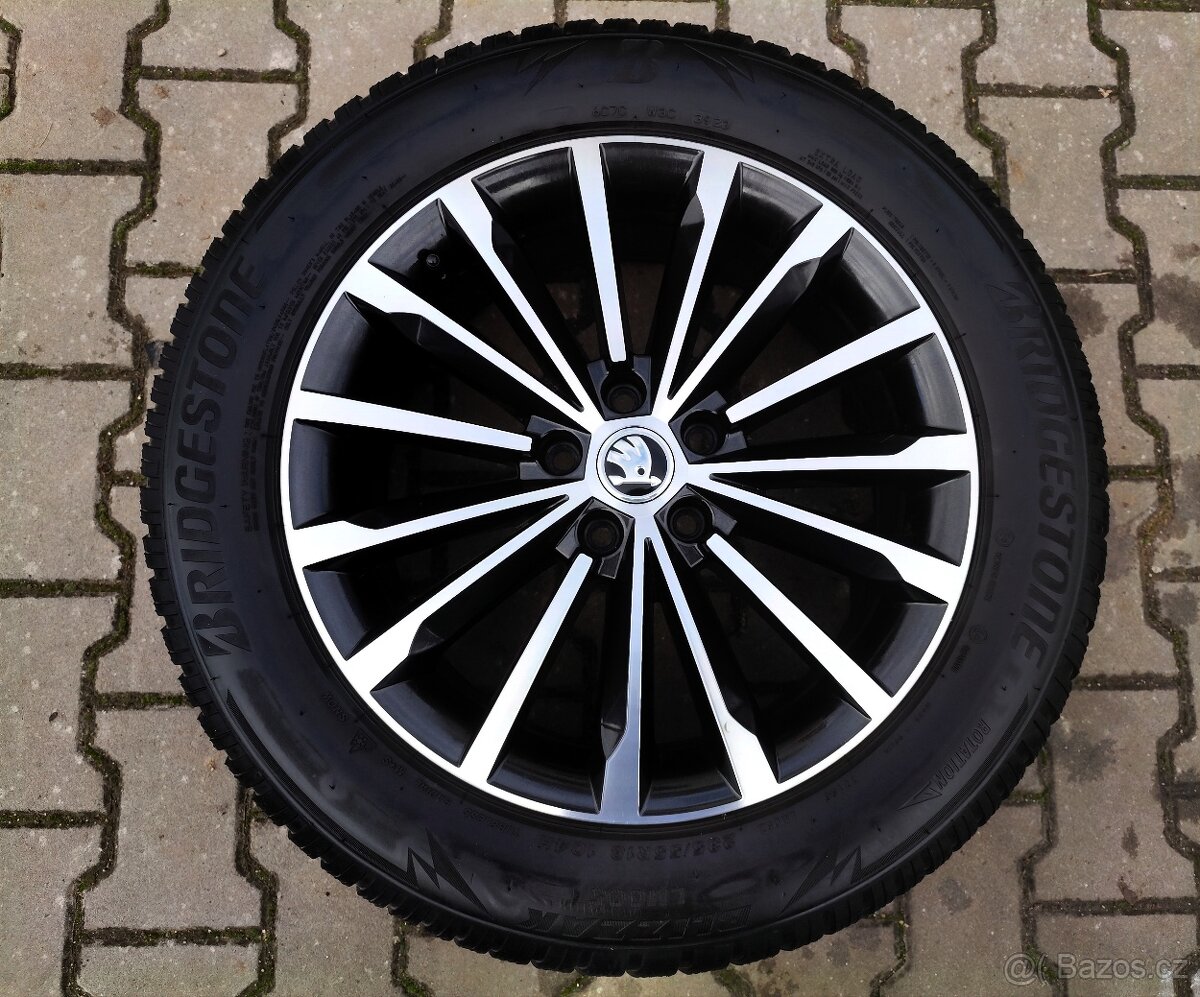 Alu kola originál Škoda Kodiaq 5x112 R18 Trinity - 2