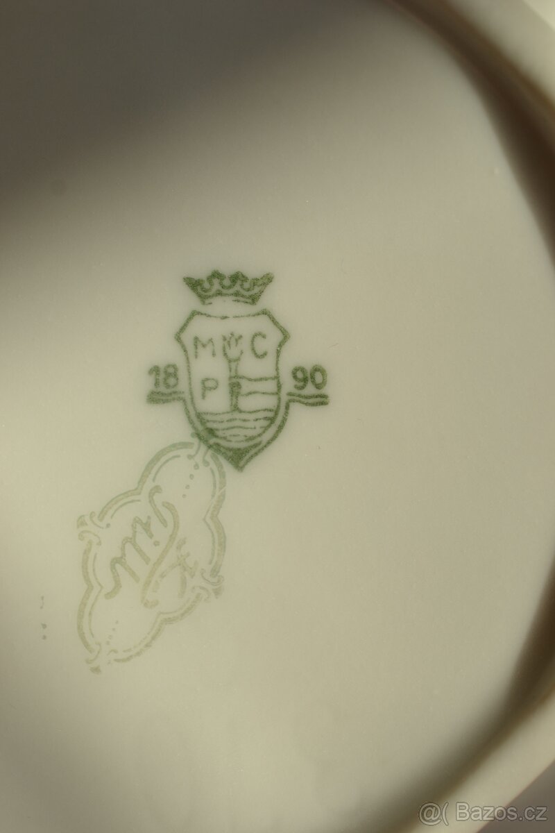 Porcelán Božičany 1890 - 2