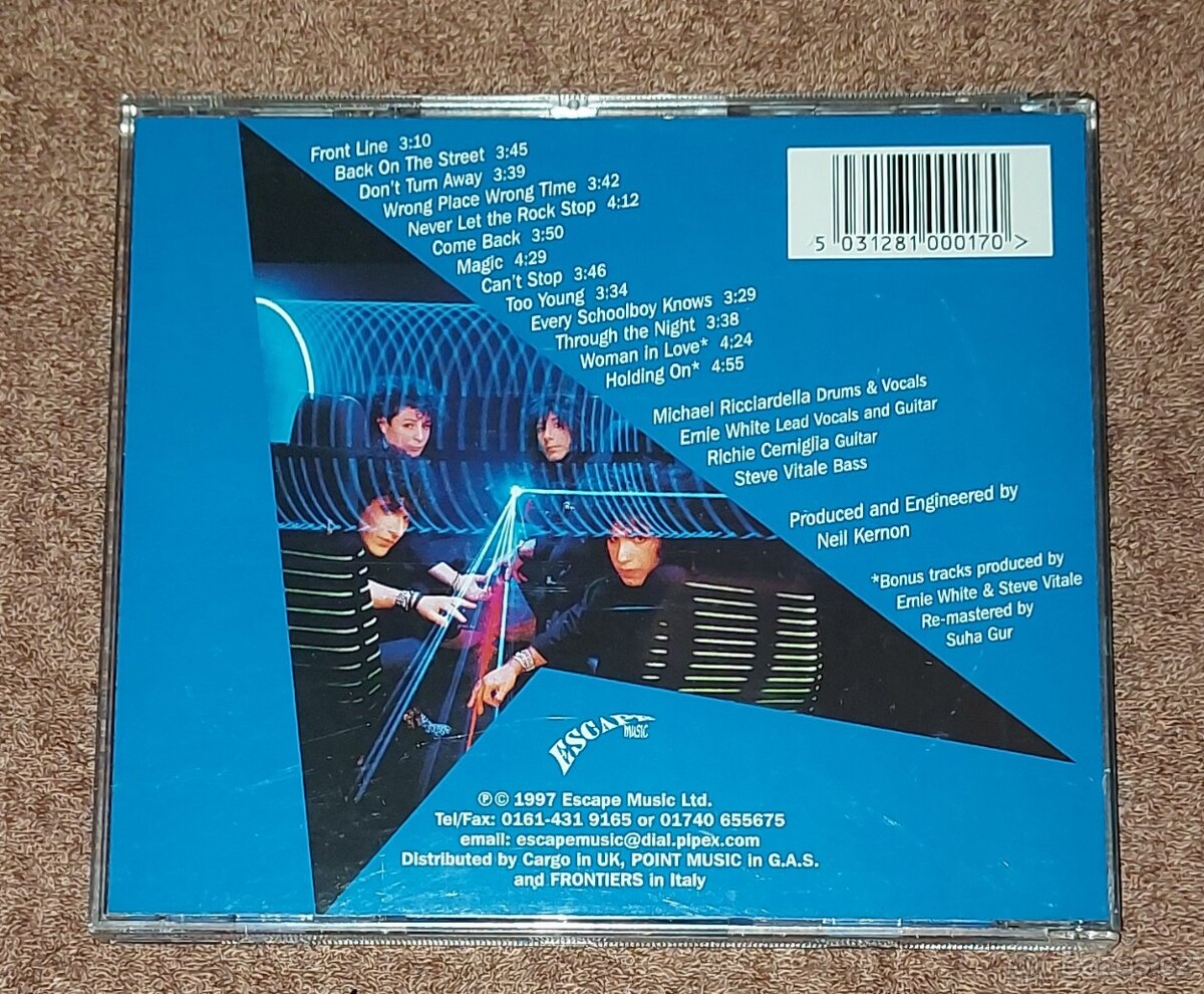 CD AVIATOR - AVIATOR 1986 UK 1.PRESS - 2