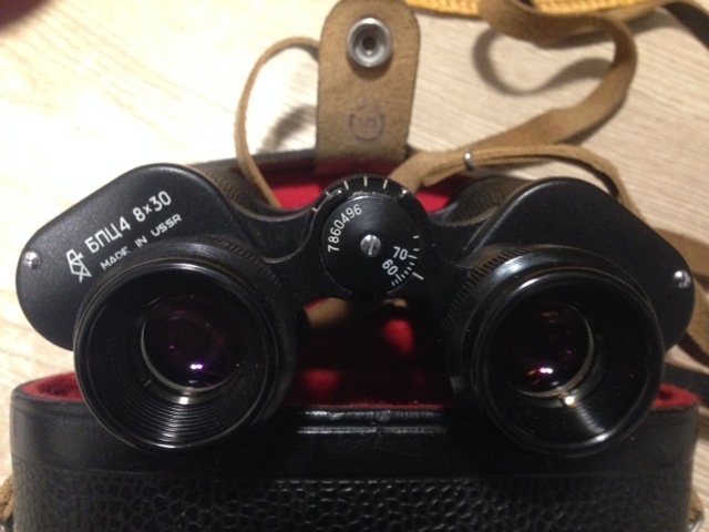 Dalekohled....Ruský БПЦ 8x30 ...USSR,,,,,uloženka - 2