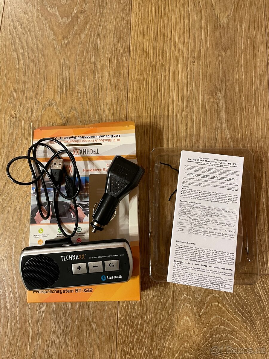 Handsfree Techaxx BT-X22 - 2