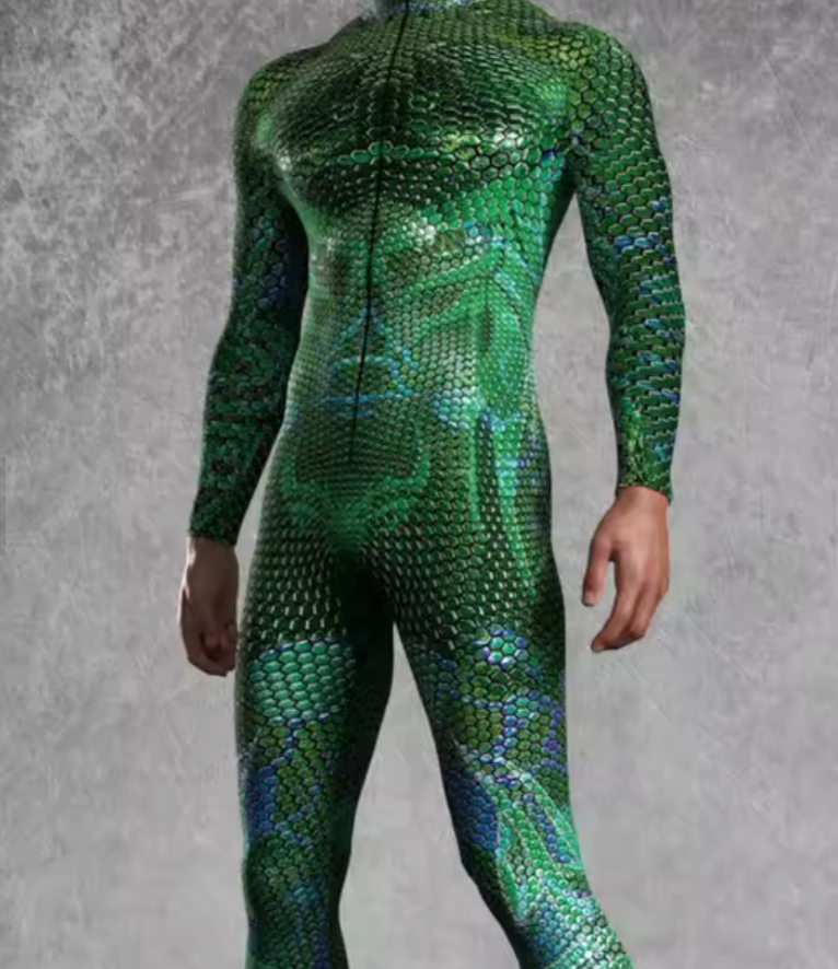 Maškarní kostým "hadí kůže" - 2