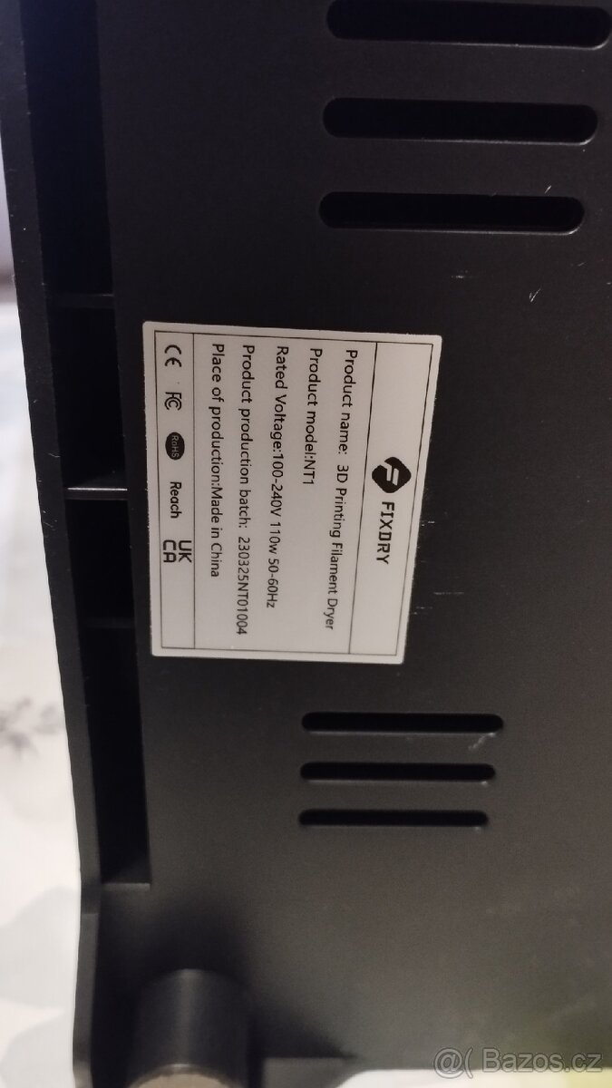 Sušička filamentu - 2