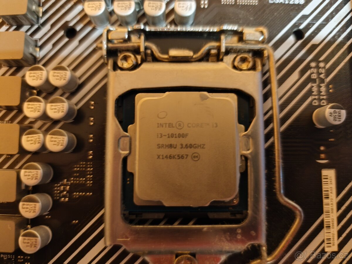 CPU Socket 1200 Intel Core i3-10100F - 2