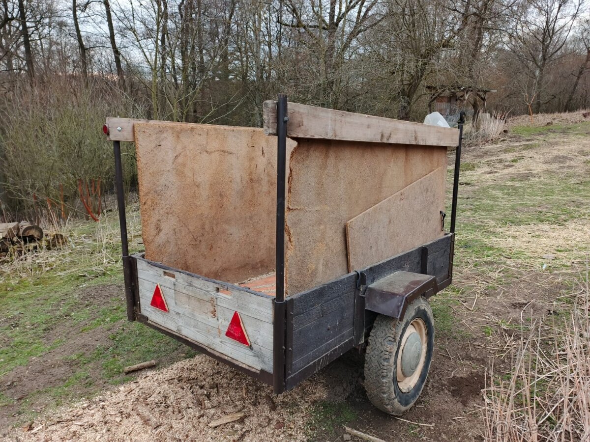 Robustní pracovní vozík – sklápěcí (mimo komunikace) - 2