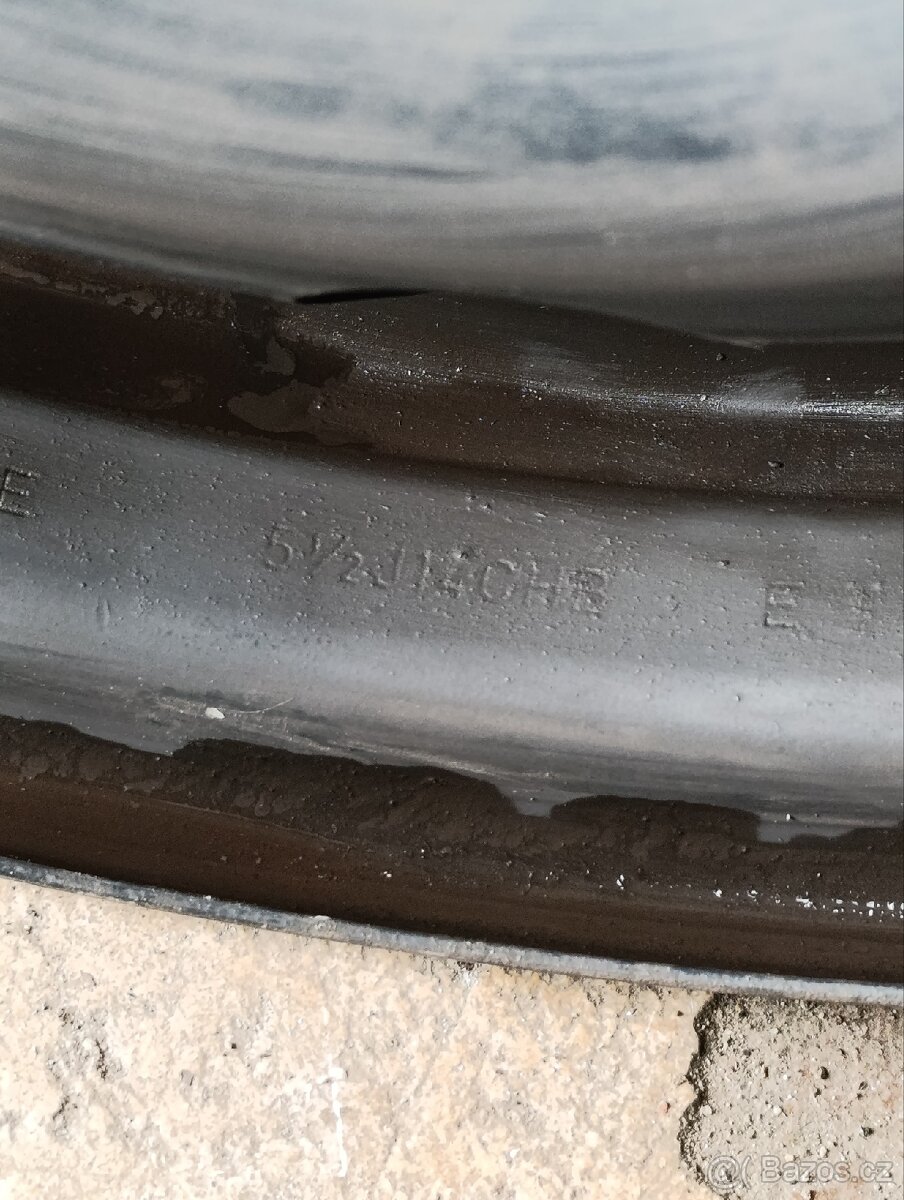 Plechové disky 4x108r14 - 2