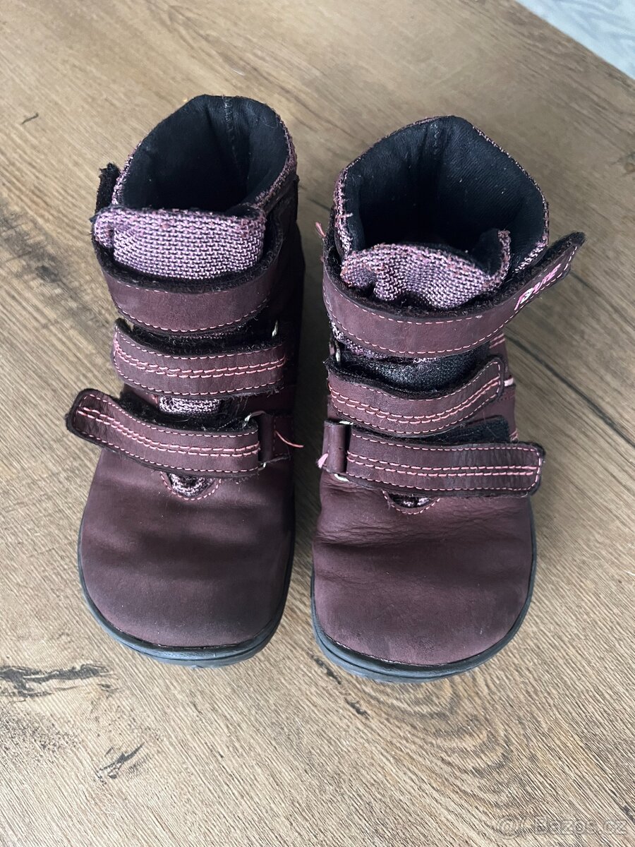 Dívčí celoroční barefoot boty FARE - velikost 29 - 2