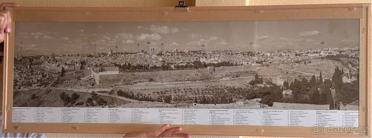 Oboustranny obraz, Jerusalem - 2