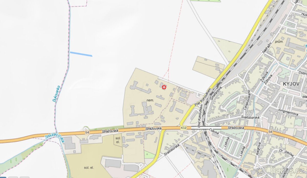 Bonitní orná půda v k.ú. Kyjov - 2