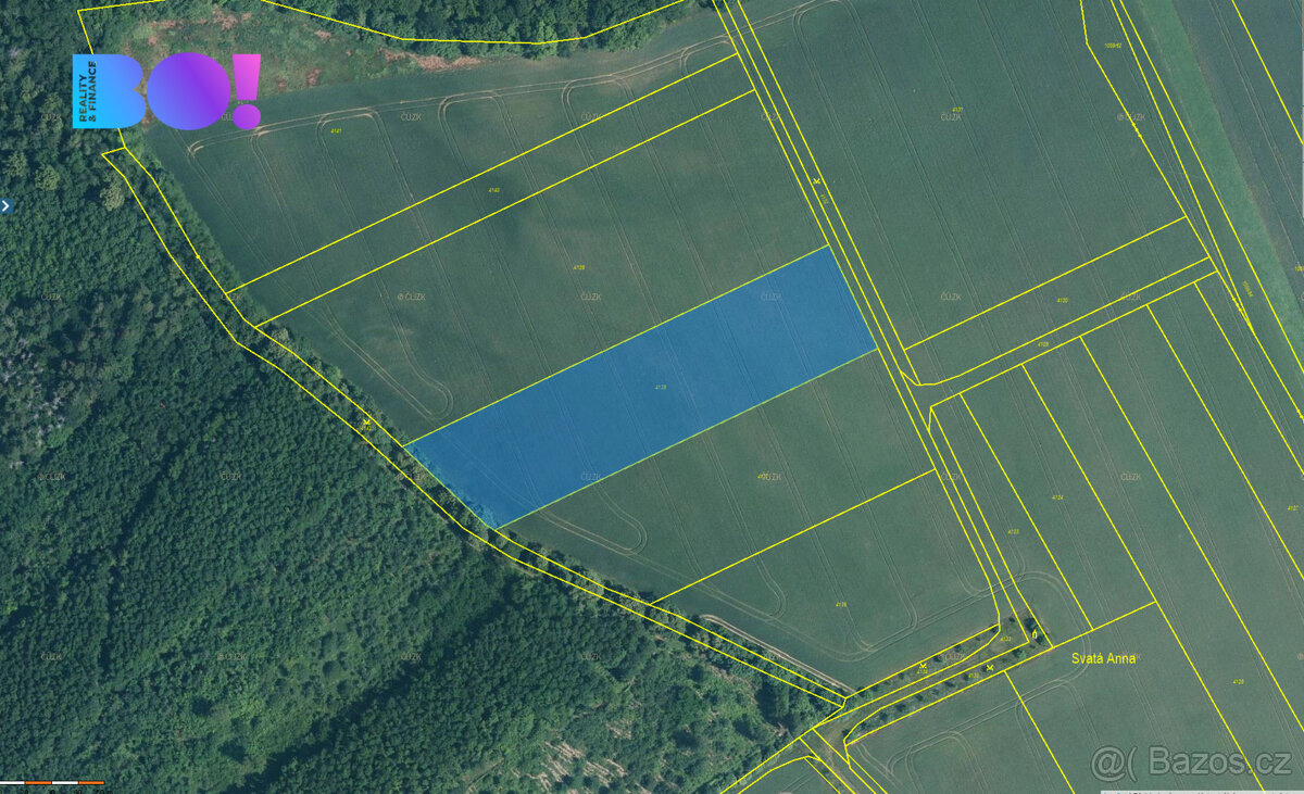 Prodej pole, 1062 m², Želetice u Kyjova - 2