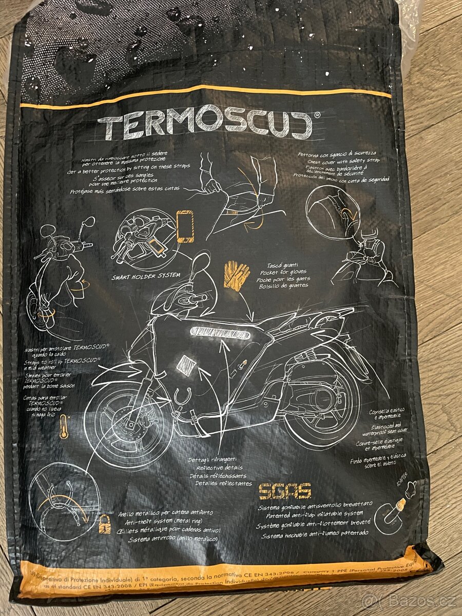 Zimní přikrývka na Piaggio Medley - 2