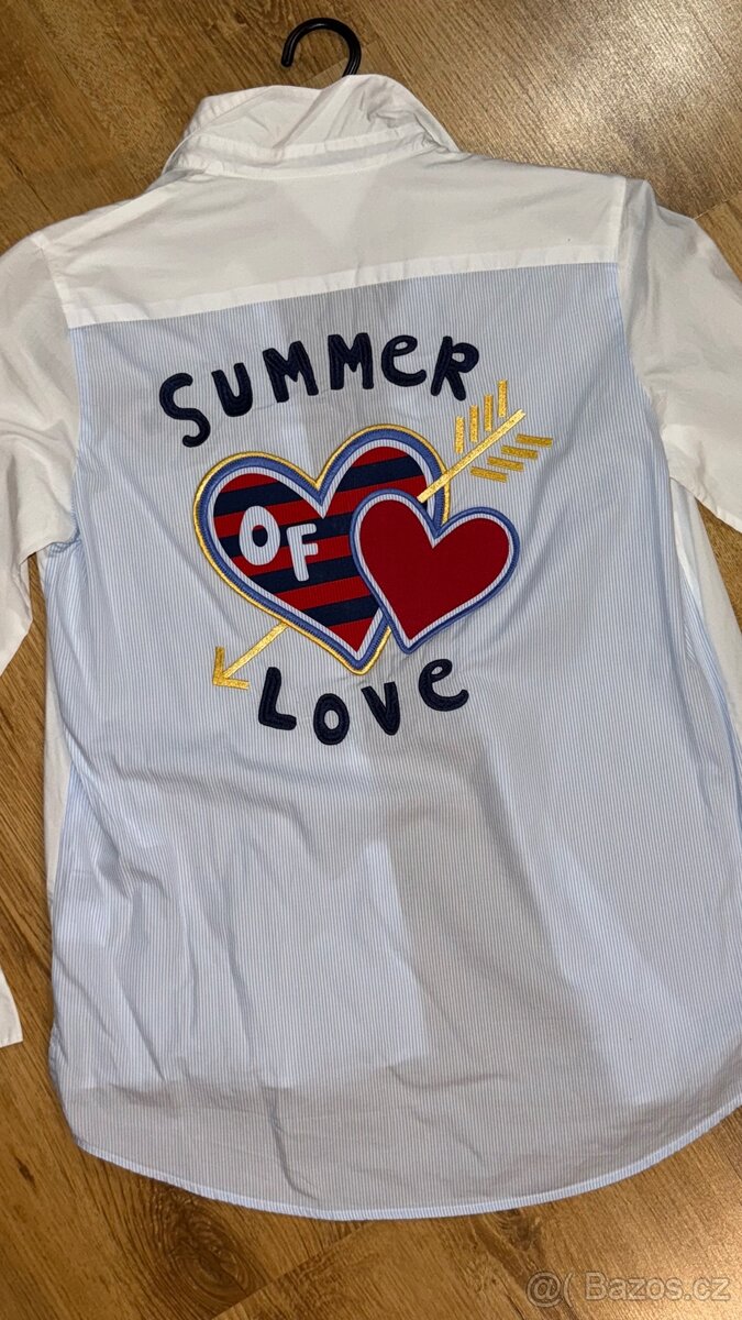 Dámská košile Tommy Hilfiger s nášivkami - 2