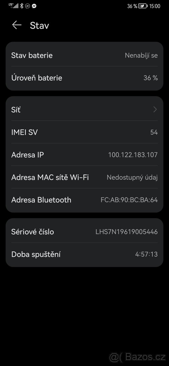 Prodám Huawei mate 20 pro (6/128) s krytem - 2