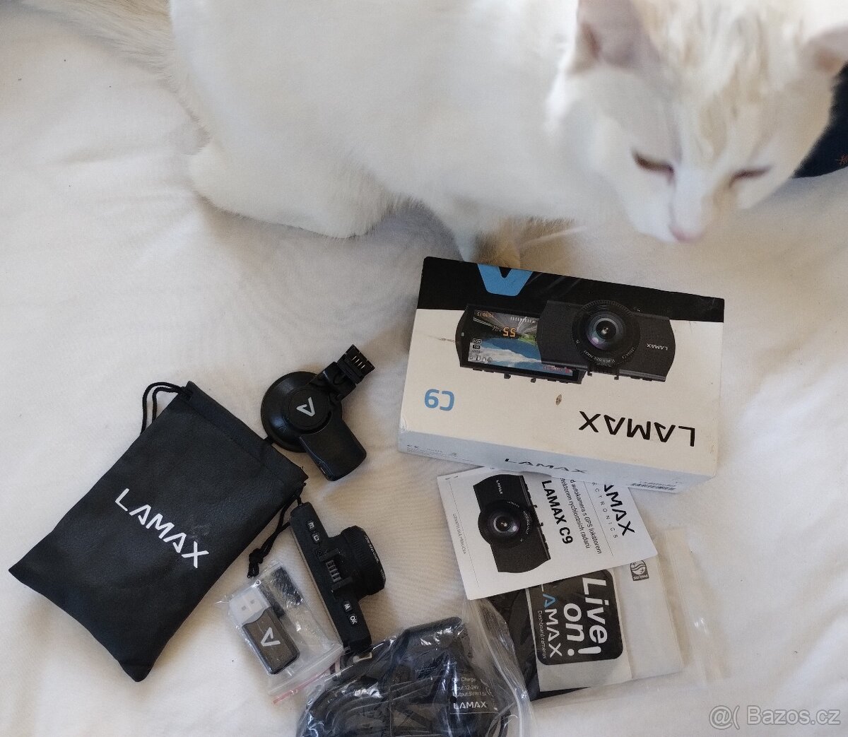 Kamera do auta LAMAX C9 - jen rozbalená - 2