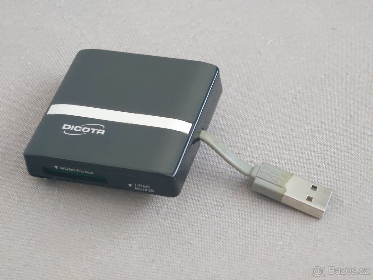 Čtečka paměťových karet DICOTA CardGuard Pro SD CF MS - 2
