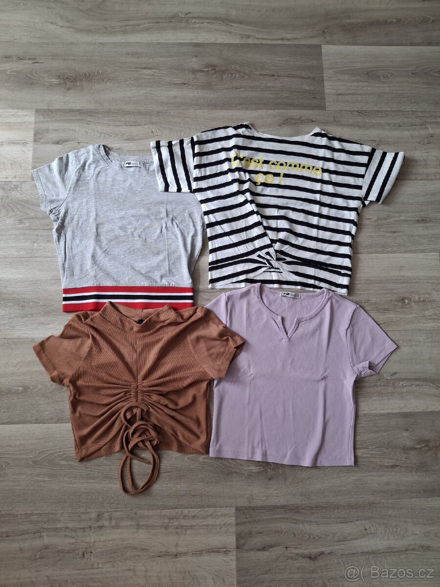Dívčí crop topy - 2
