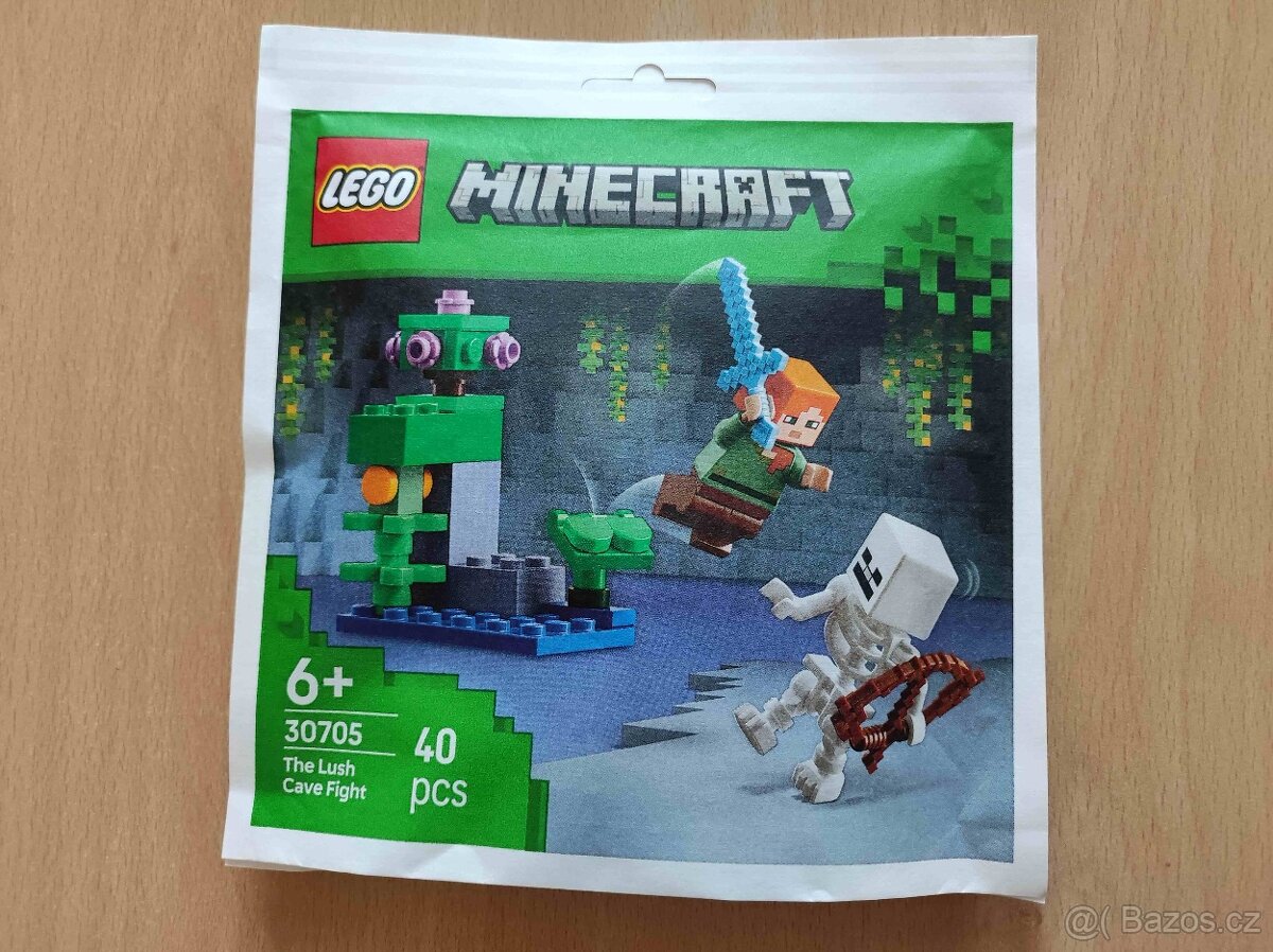 Lego City, Minecraft polybag nové - 2