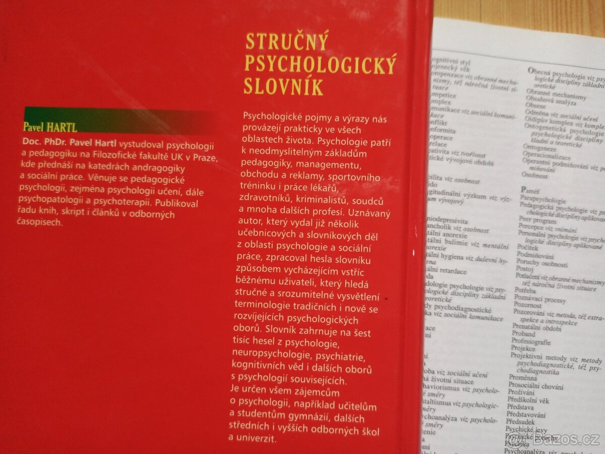 Stručný psychologický slovník základních pojmů - 2
