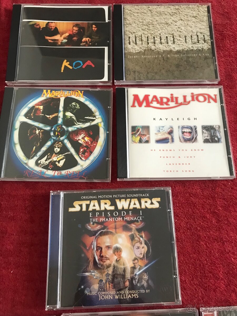 CD Therion ,Nightwish , Knopfler , Dire straits…. - 2