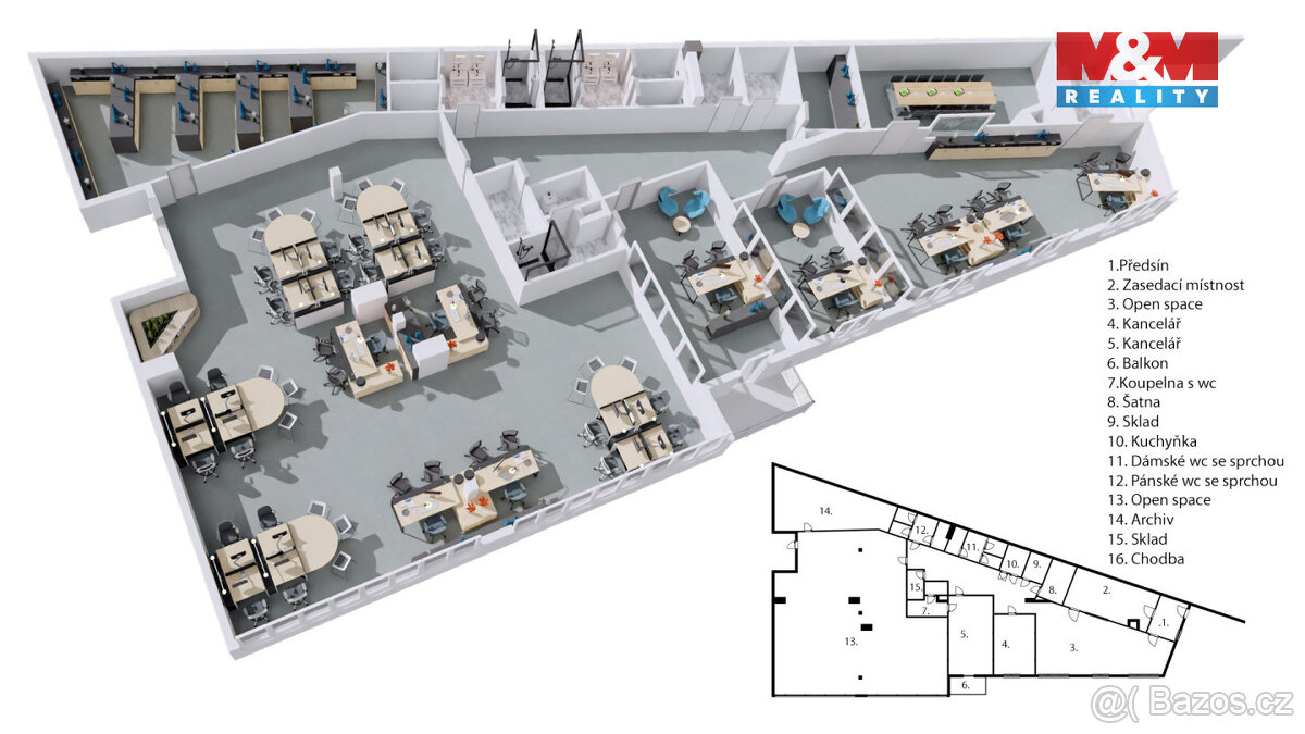 Prodej kancelářského prostoru, 401 m², Praha 10 - Hostivař - 2