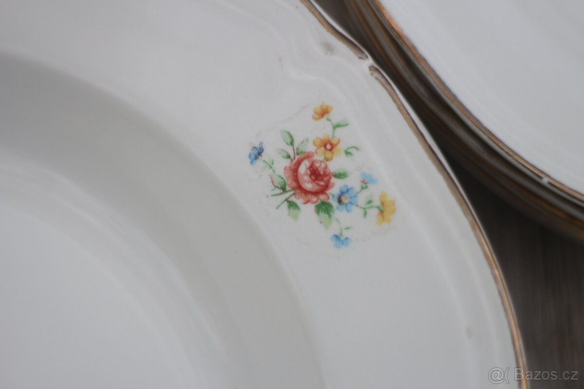 Italský porcelán Fontebasso Treviso - talíře - 2