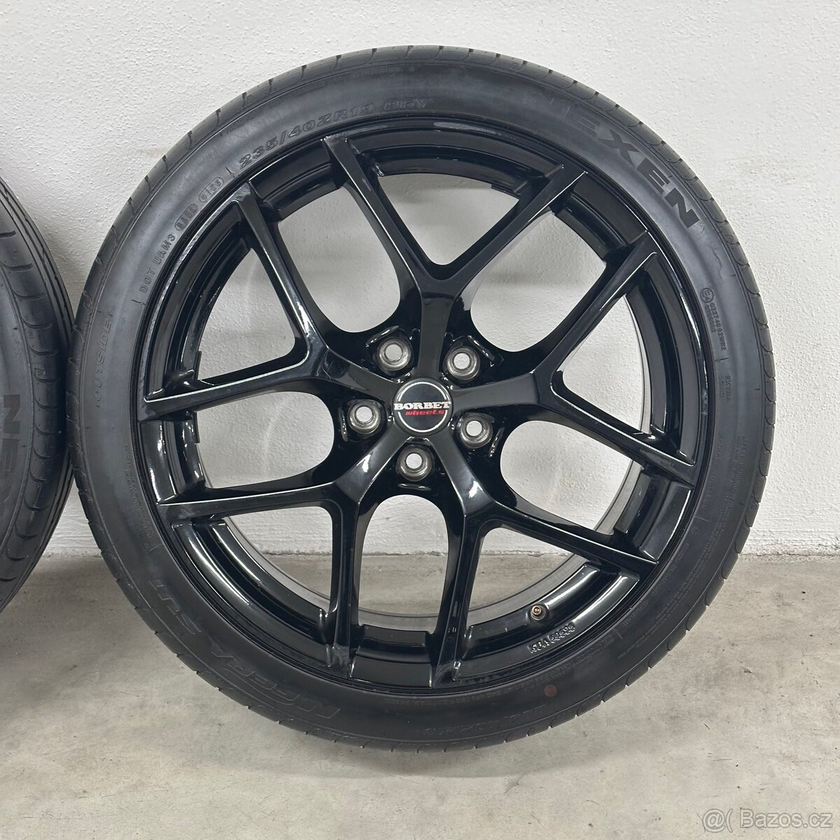 Alu Originál Borbet 19” 235/40/R19 - 2