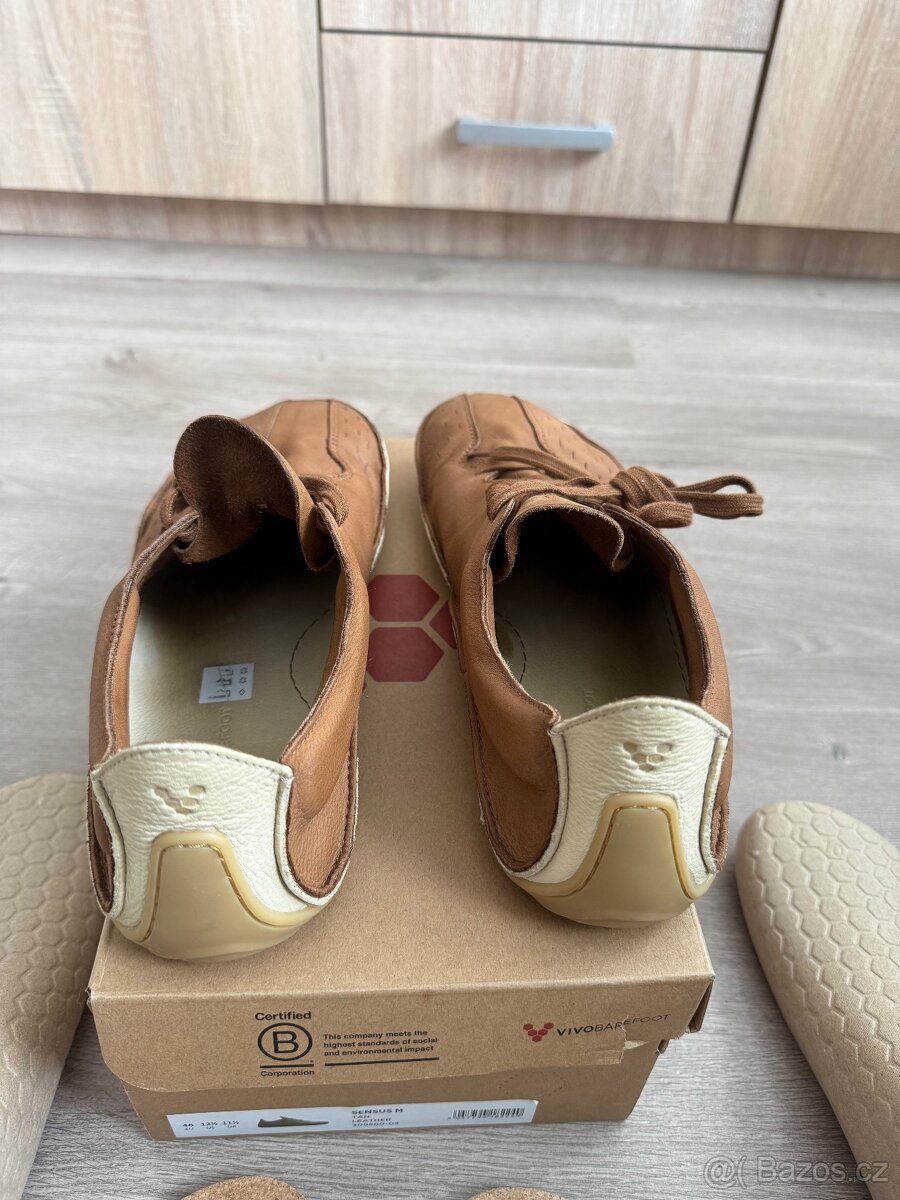 Vivobarefoot sensus tan 46 - 2