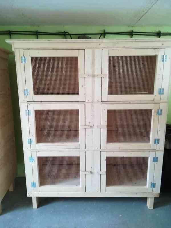 Nová králíkárna 1-9ti kotcová - 2