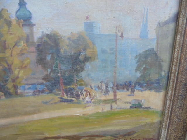 OBRAZ OLEJ NA PLÁTNĚ-T.HRDINKA - 2