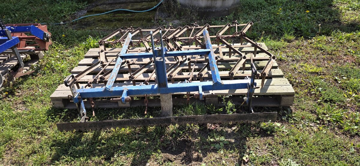 Smykobrány a kypřič za malotraktor - 2