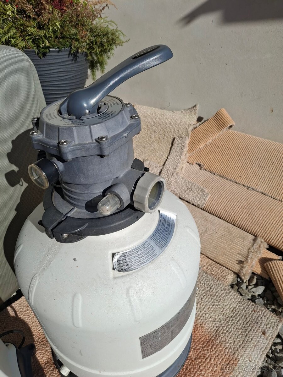 Písková filtrace s čerpadlem - 2