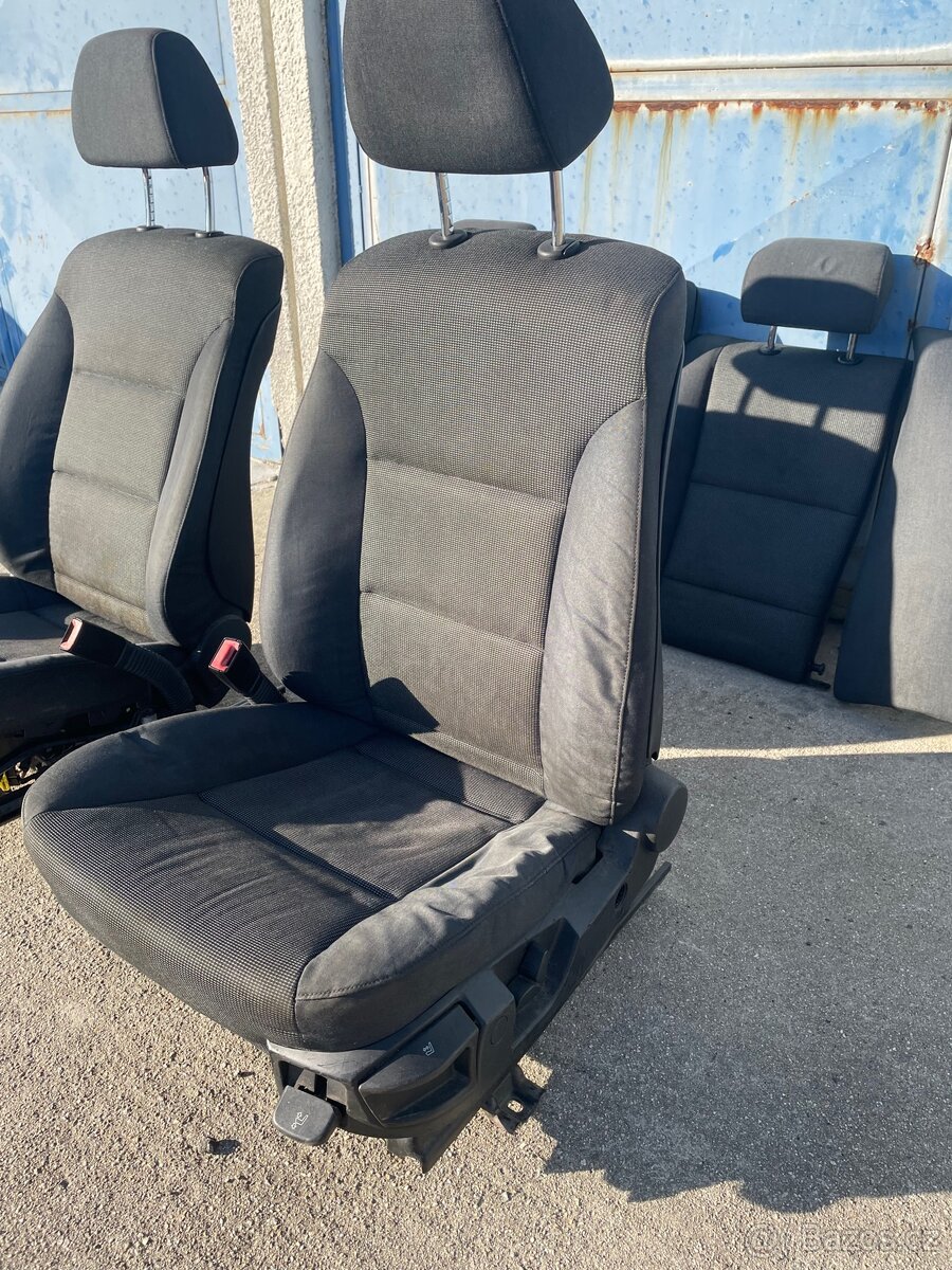 Sedačky látkové elektrické do BMW E60 / E61 - 2