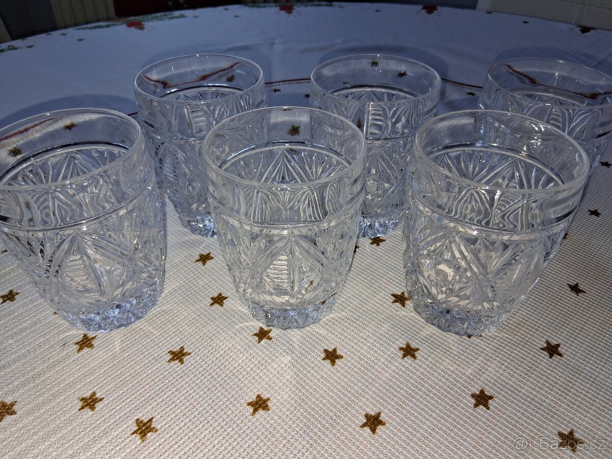 Sada retro skleniček 6ks - 2