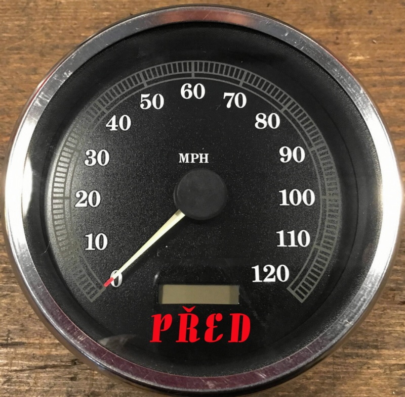 HARLEY DAVIDSON - nálepka tacho - 2