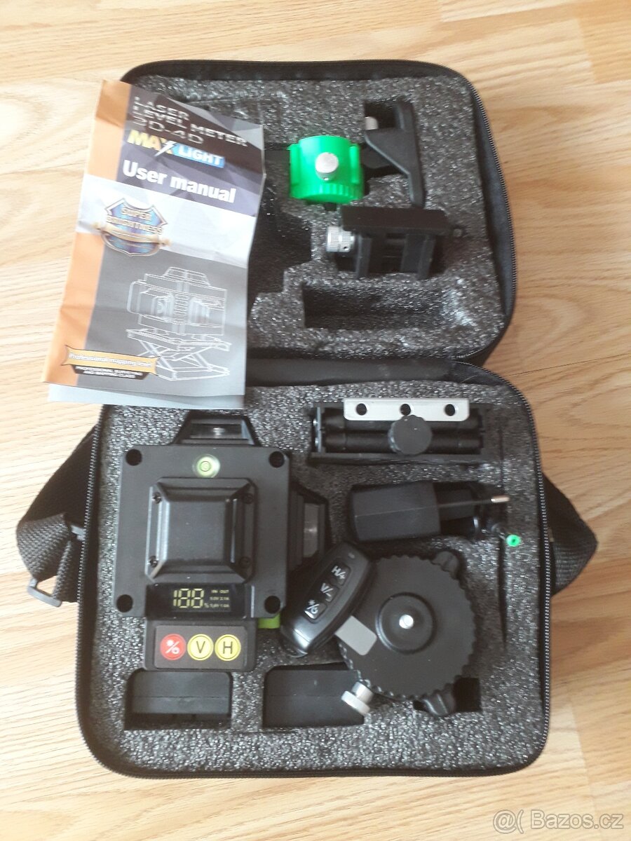 4D laser 16 linek , DO, 2 baterie, NOVÝ - 2