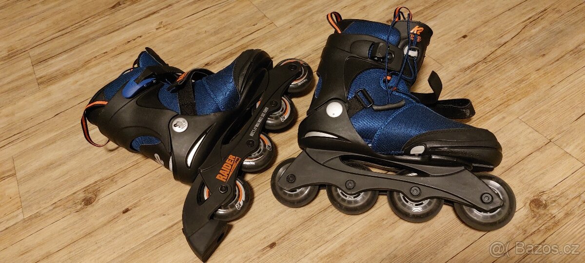 Kolečkové brusle K2 Raider Pro, vel.35-40 - 2