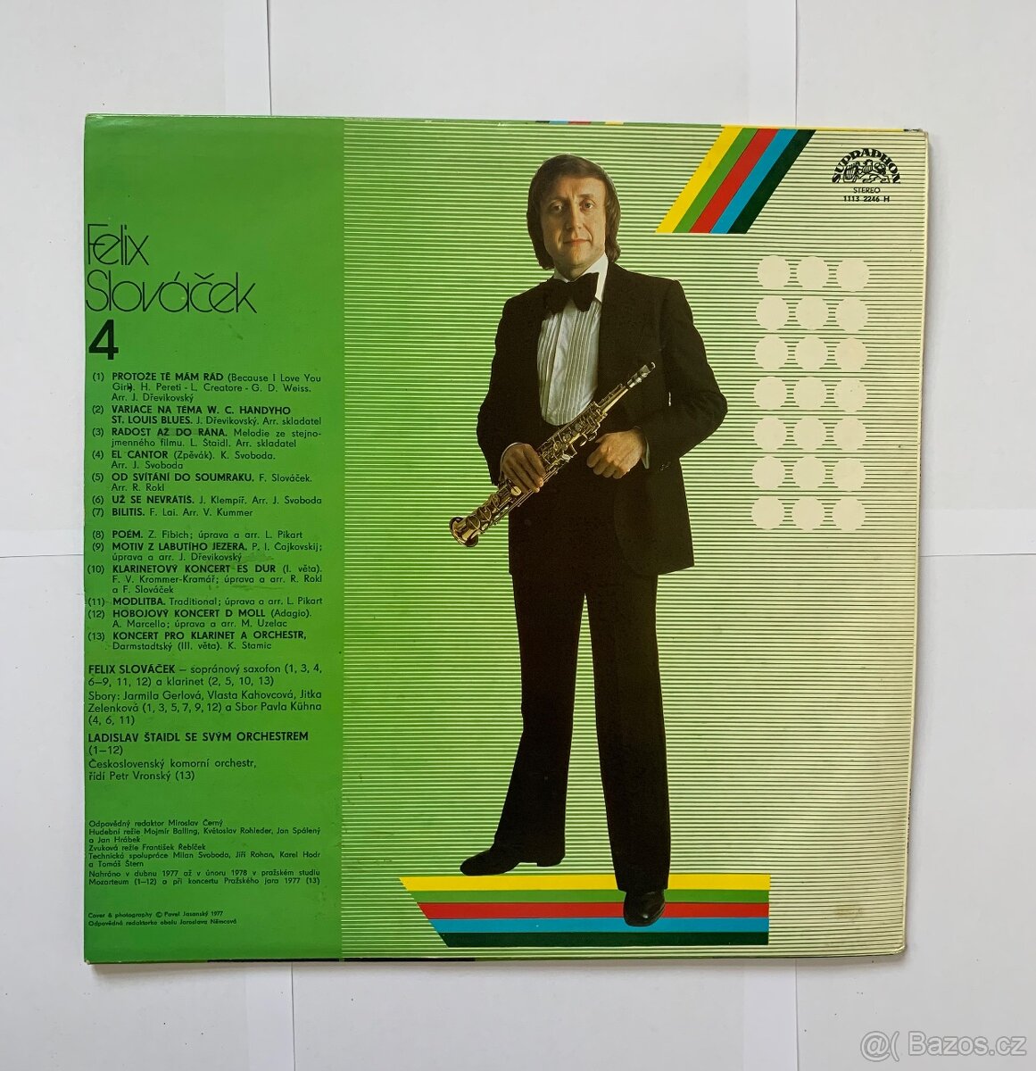 PRODÁM GRAMOFONOVOU DESKU - FELIX SLOVÁČEK A LADISLAV ŠTADL - 2