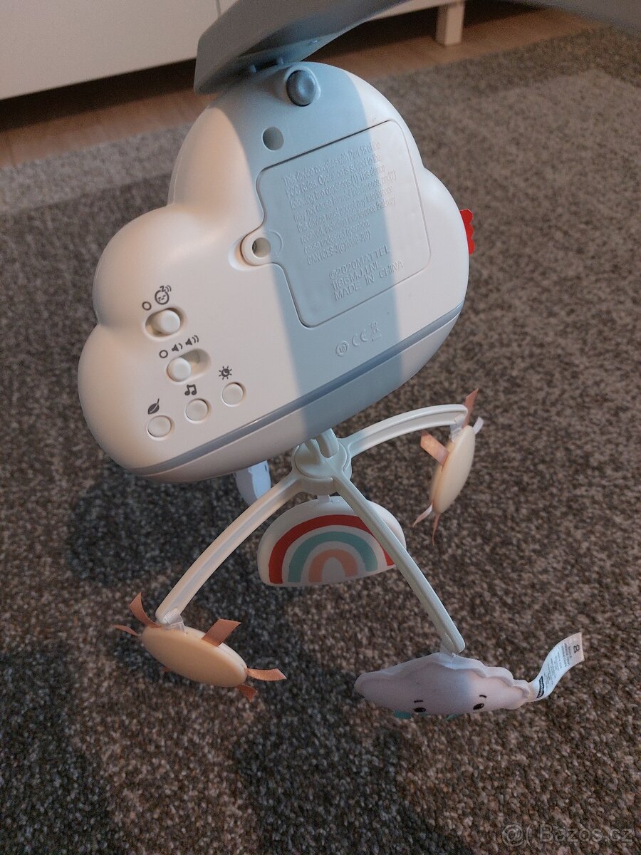 Kolotoč nad postýlku - Fisher Price - déšť s duhou - 2